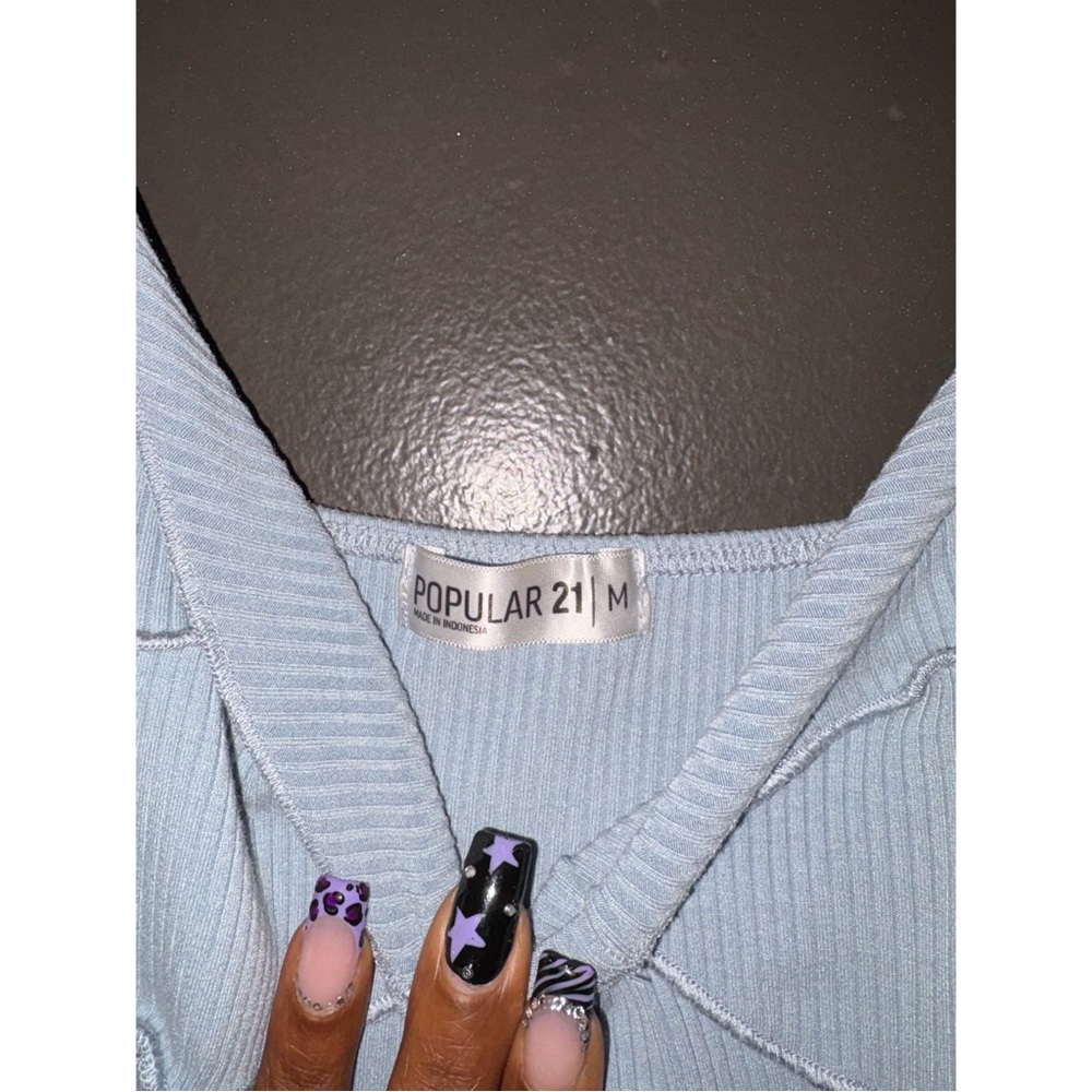 Blue Mini Dress - Picture 2 of 2